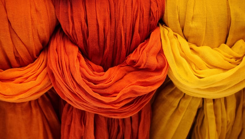 Fabric Scrap Garland
