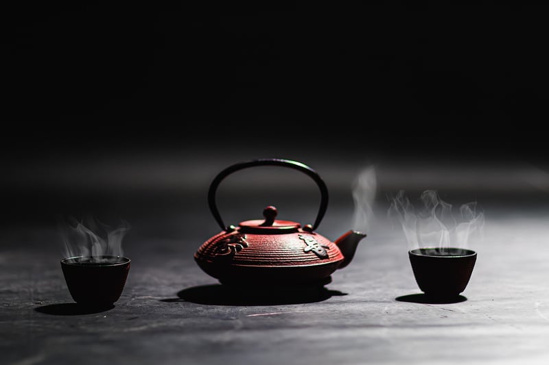 Repurposed Teapot Planter